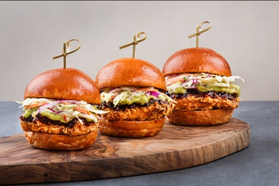 KOREAN FRIED CHICKEN SLIDERS